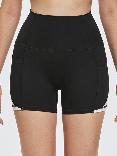 High Waist Active Shorts for Women with Stretch Comfort - Selvanelle