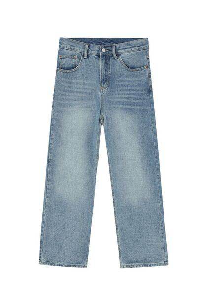 Stylish Baggy Jeans with Pockets for Everyday Comfort - Selvanelle