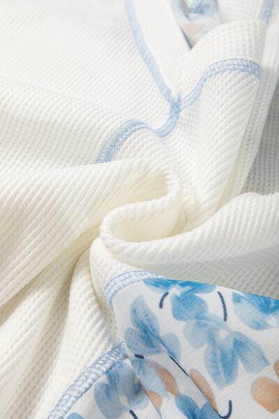 High-Low V-Neck Long Sleeve Blouse for Women Stylish Wear - Selvanelle