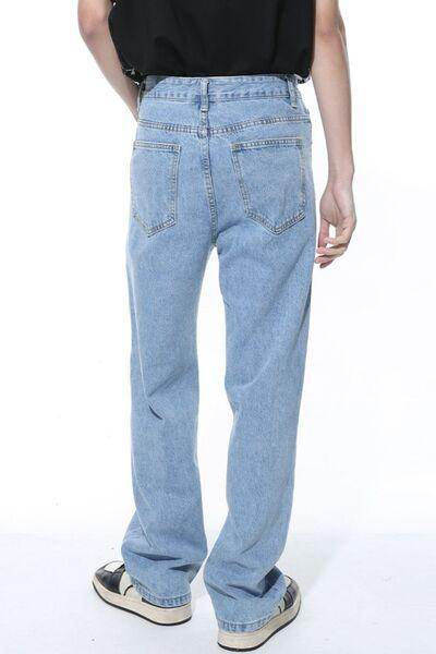 Stylish Jeans with Pockets for Everyday Comfort - Selvanelle