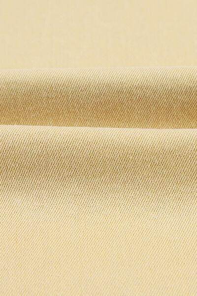 Raw Edge Mid Waist Flared Jeans for Trendy Women - Selvanelle