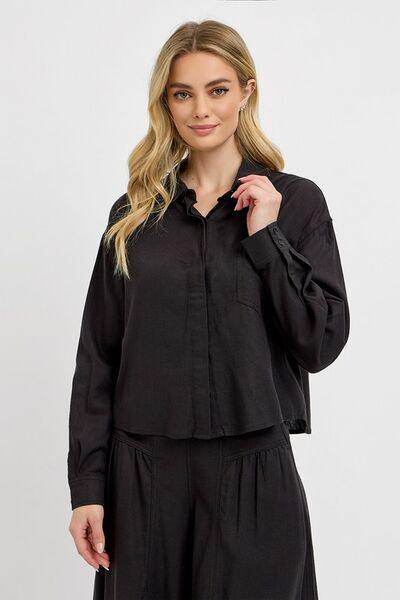 RISEN Button Down Long Sleeve Shirt for Timeless Style - Selvanelle