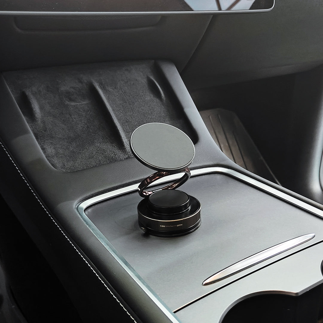 Jabees MagMount Flex 360° Rotatable Screw-Lock Suction Magnetic Phone Mount
