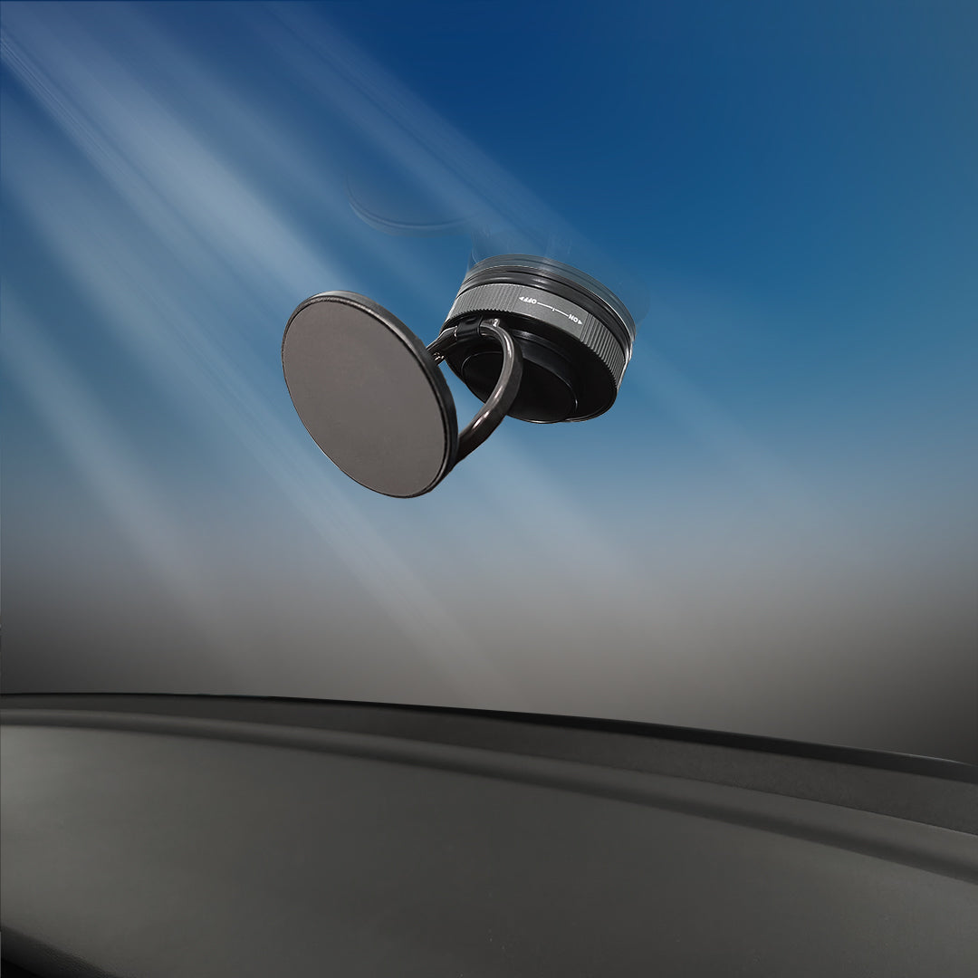 Jabees MagMount Flex 360° Rotatable Screw-Lock Suction Magnetic Phone Mount