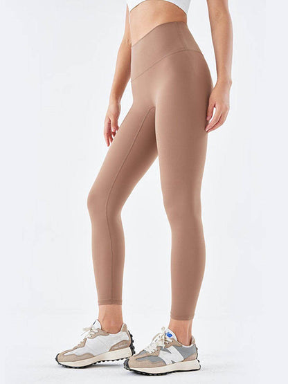 Wide Waistband Sports Leggings for Ultimate Comfort Fit - Selvanelle