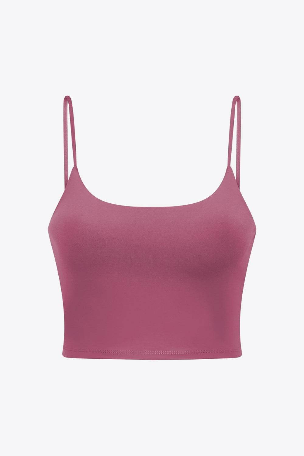 Millennia Feel Like Skin Scoop Neck Sports Cami - Selvanelle