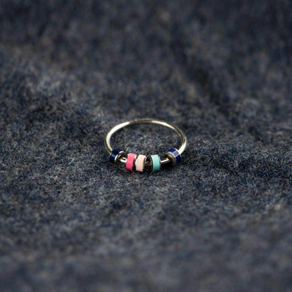 925 Sterling Silver Oil Drip Ring for Elegant Style - Selvanelle