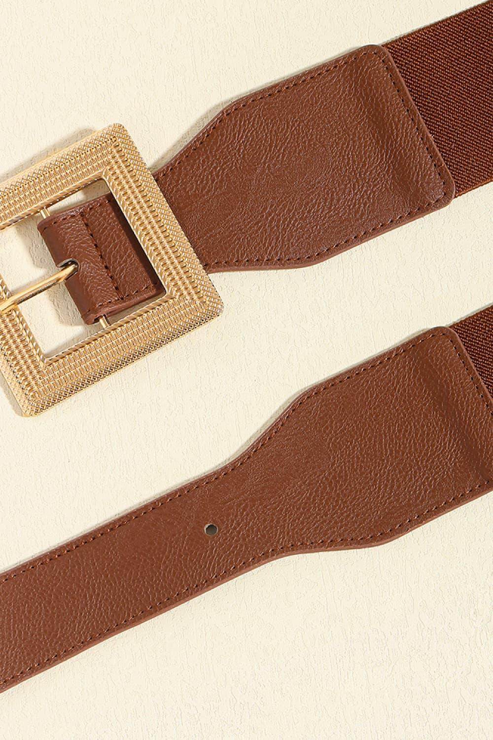 Stylish PU Leather Belt for Men and Women Fashion Wear - Selvanelle