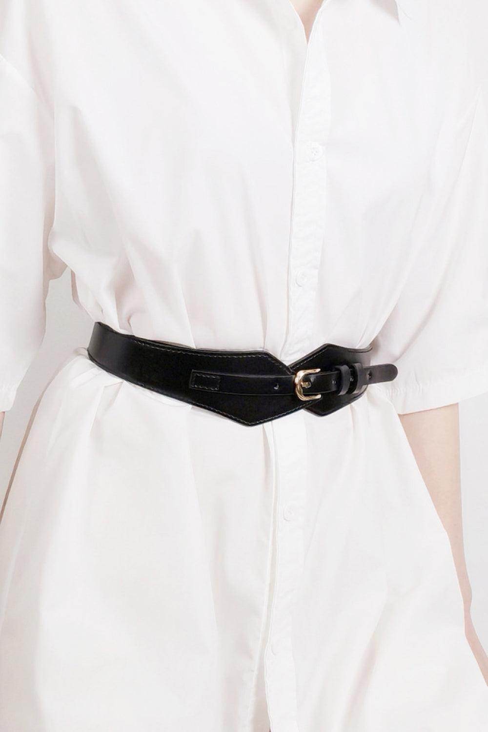 Fashion Geometric Elastic Belt for Stylish Casual Wear - Selvanelle