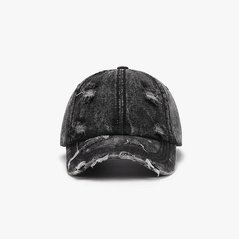 Distressed Cotton Baseball Cap for Casual Style and Comfort - Selvanelle