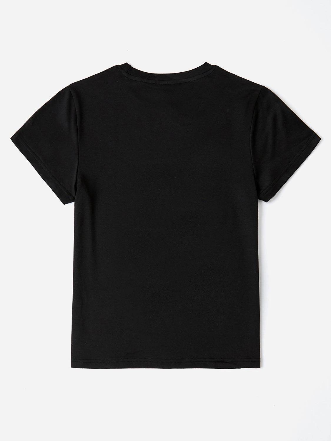 EASTER VIBES Round Neck Short Sleeve T-Shirt - Selvanelle