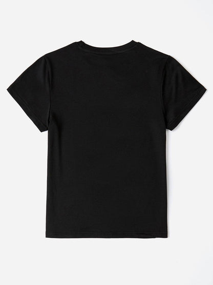 EASTER VIBES Round Neck Short Sleeve T-Shirt - Selvanelle