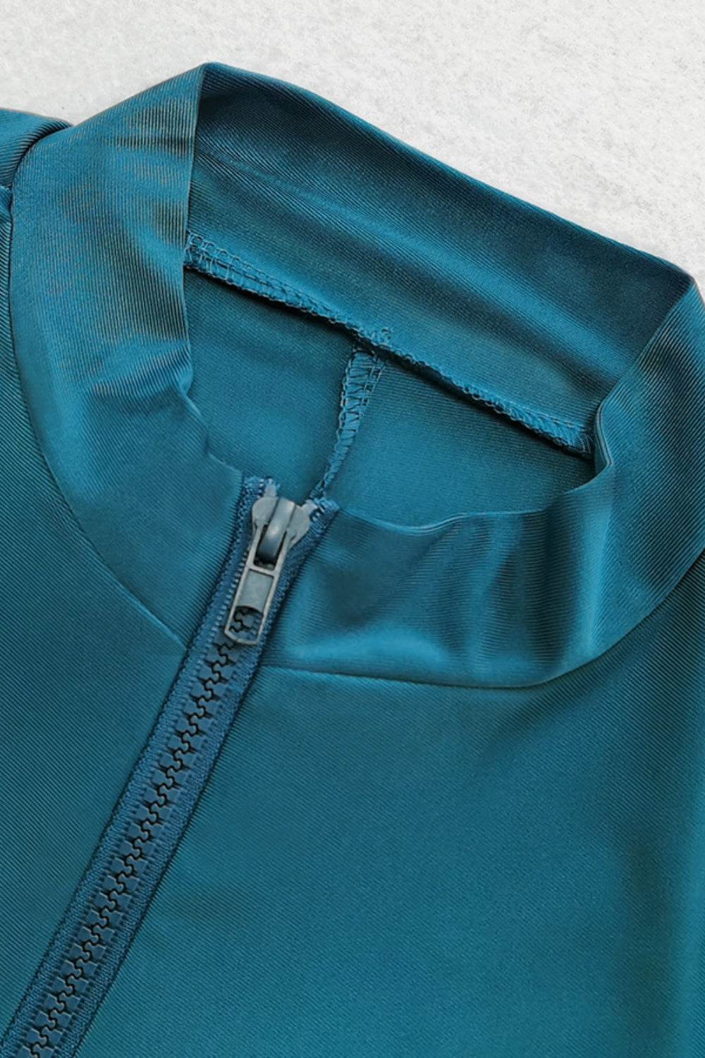 Cap, Quarter Zip Top and Pants Swim Set - Selvanelle