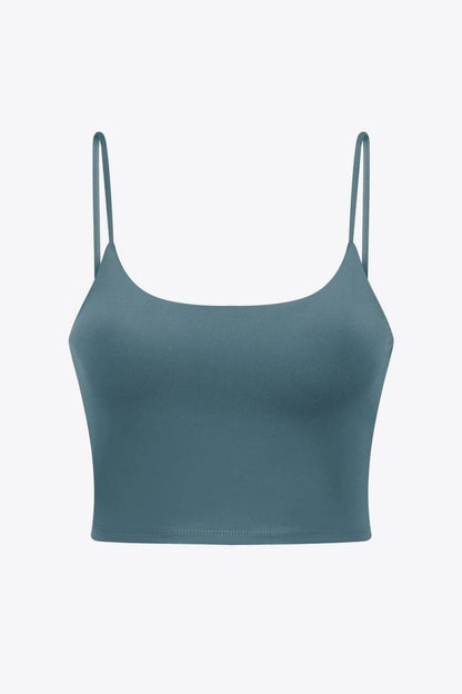 Millennia Feel Like Skin Scoop Neck Sports Cami - Selvanelle