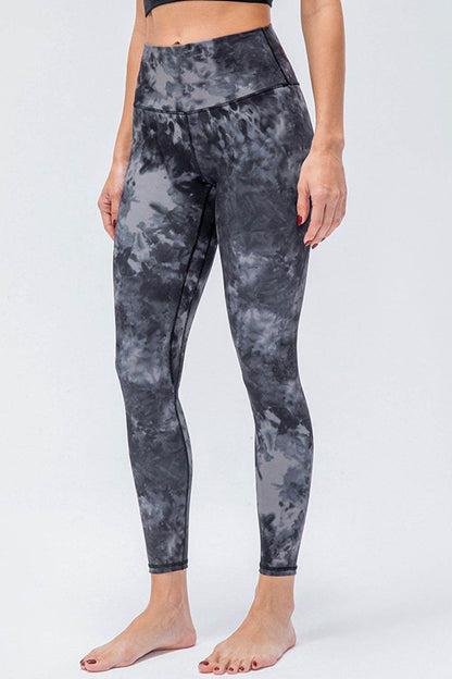 Wide Waistband Slim Fit Active Leggings - Selvanelle