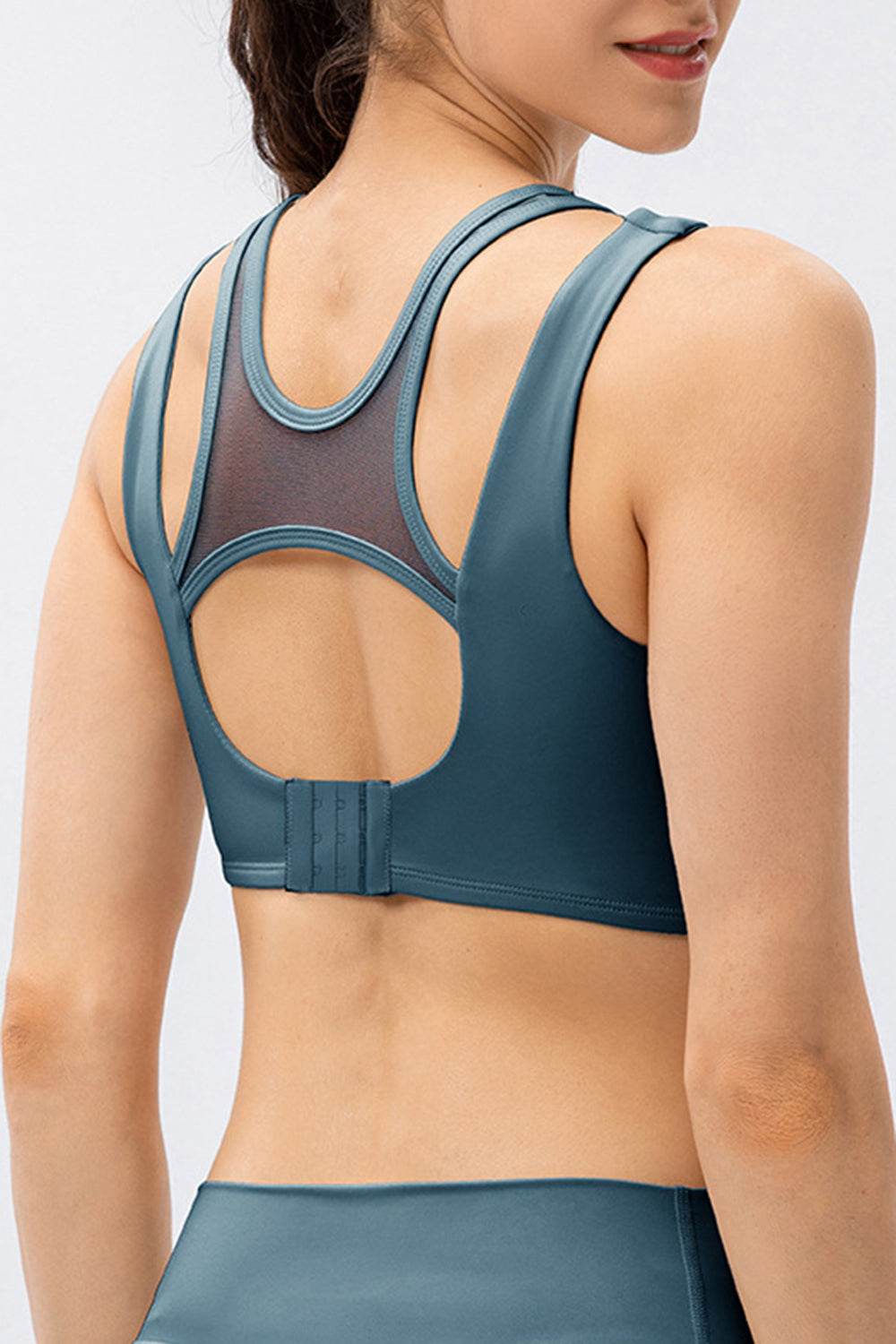 Cutout Wide Strap Active Tank - Selvanelle