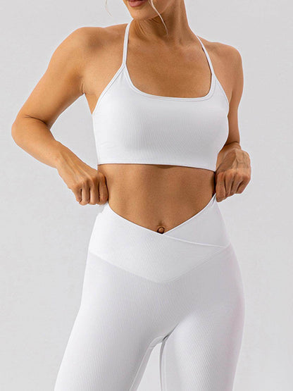 Spaghetti Strap Active Bra for Comfortable Everyday Wear - Selvanelle