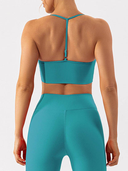 Spaghetti Strap Active Bra for Comfortable Everyday Wear - Selvanelle