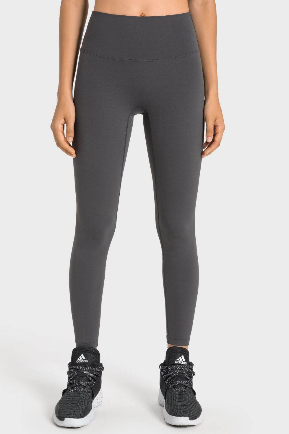 Millennia High-Rise Wide Waistband Yoga Leggings - Selvanelle