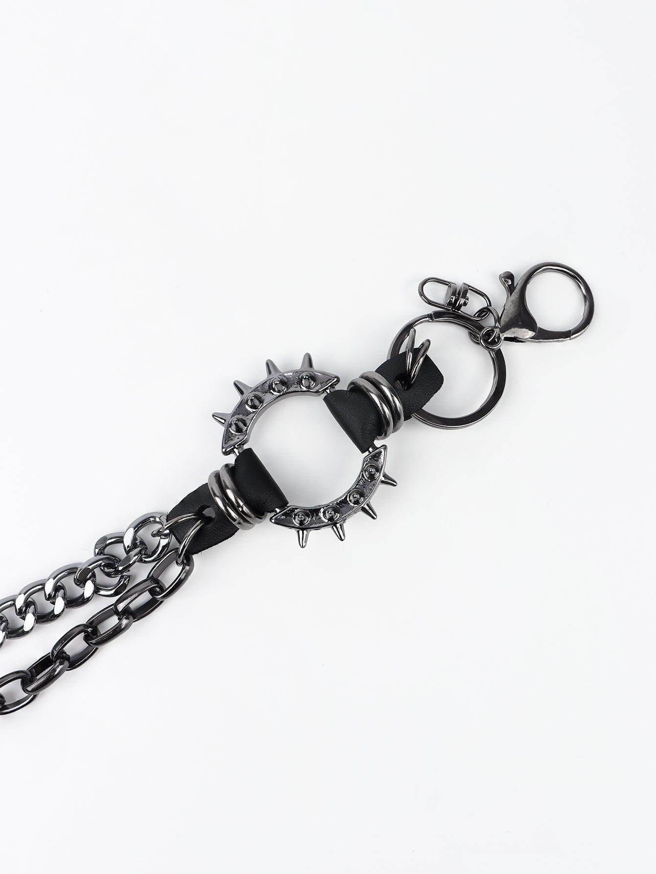 Punk Aluminium Chain Belt For Unique Fashion Statement - Selvanelle