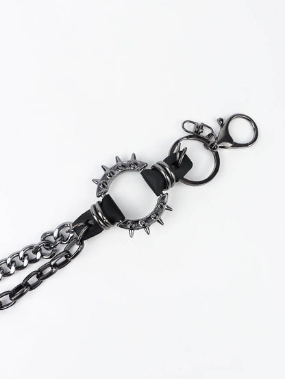 Punk Aluminium Chain Belt For Unique Fashion Statement - Selvanelle