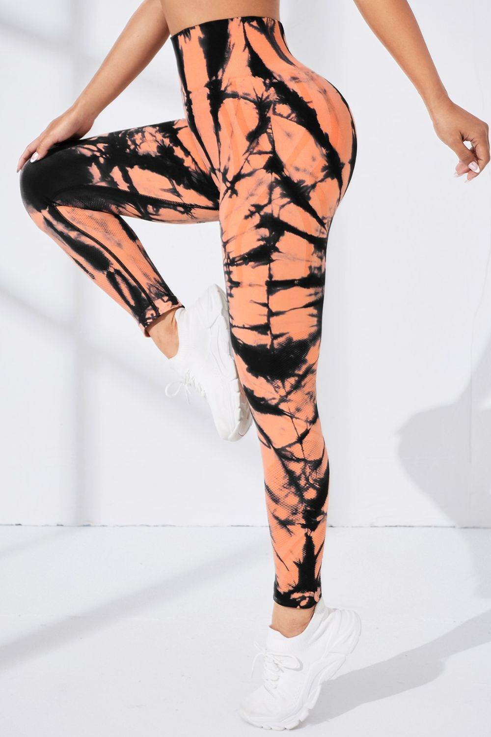Wide Waistband Long Active Pants - Selvanelle