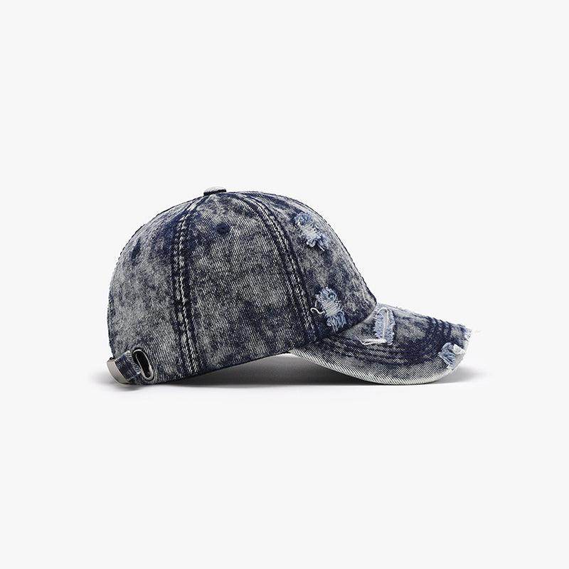 Distressed Cotton Baseball Cap for Casual Style and Comfort - Selvanelle