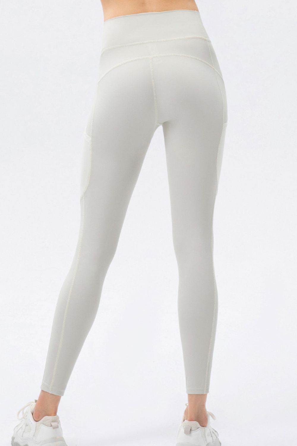 High Waist Slim Fit Long Sports Pants - Selvanelle