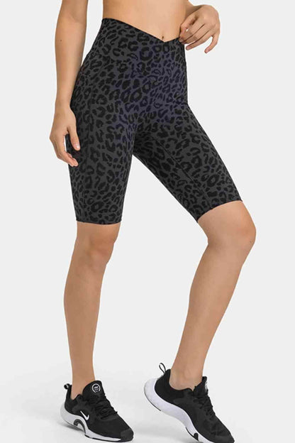 Millennia High Waist Biker Shorts with Pockets for Women - Selvanelle