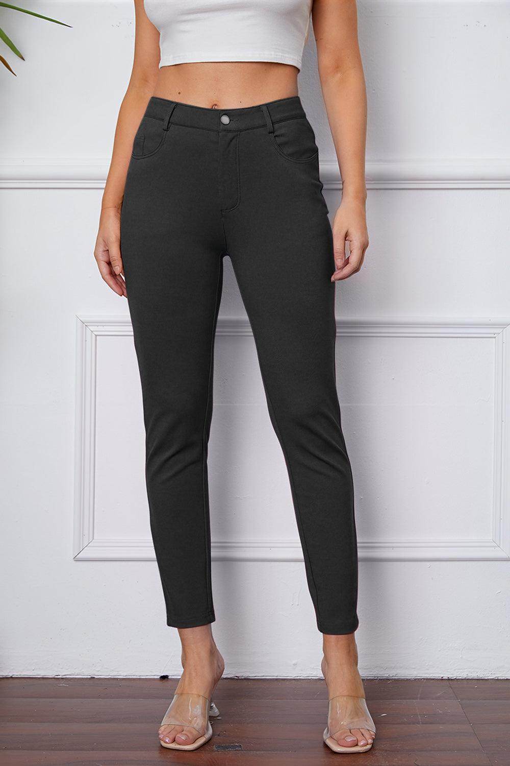 StretchyStitch Pants by Basic Bae for Comfort and Style - Selvanelle