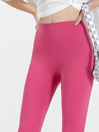 Wide Waistband Sports Leggings for Ultimate Comfort Fit - Selvanelle