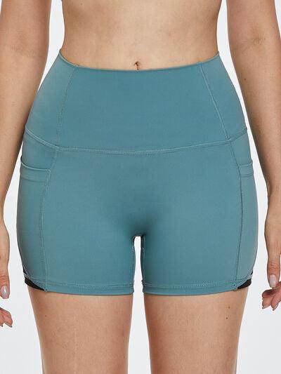 High Waist Active Shorts for Women with Stretch Comfort - Selvanelle