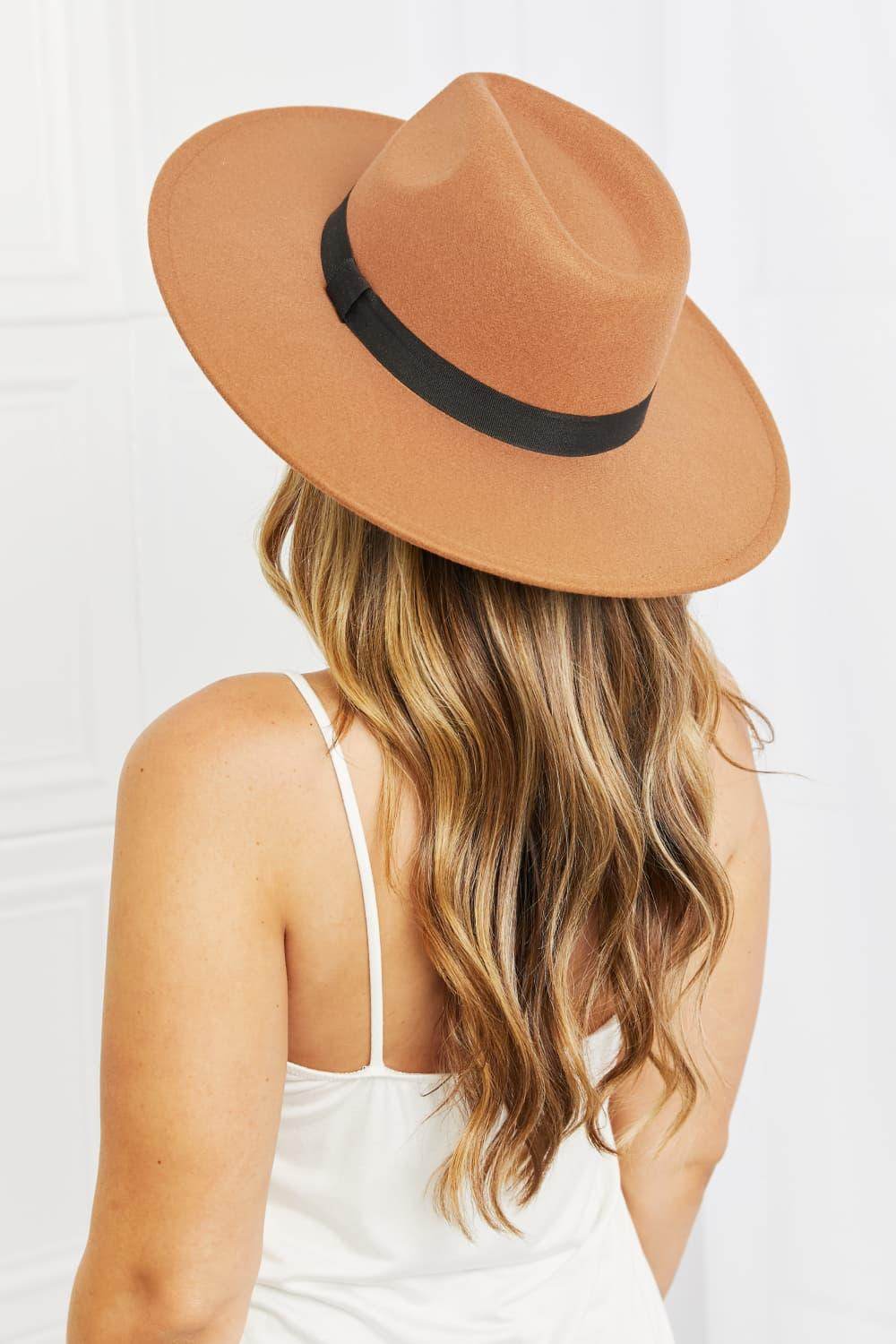 Fame Enjoy The Simple Things Fedora Hat for Women - Selvanelle