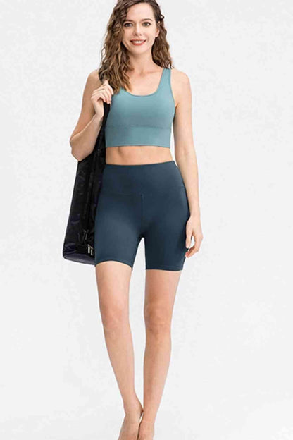 Wide Waistband Sports Shorts for Active Lifestyle Wear - Selvanelle