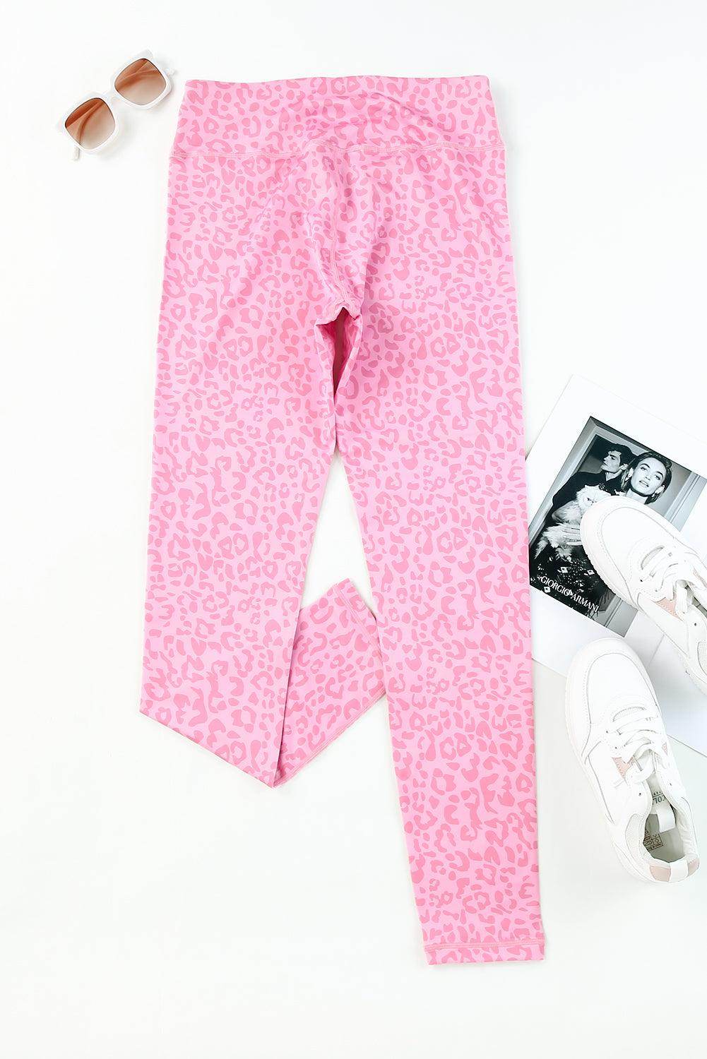 Leopard High Waist Leggings for Comfortable Everyday Wear - Selvanelle