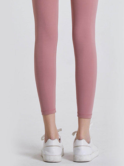 Wide Waistband Sports Leggings for Ultimate Comfort - Selvanelle