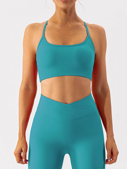 Spaghetti Strap Active Bra for Comfortable Everyday Wear - Selvanelle