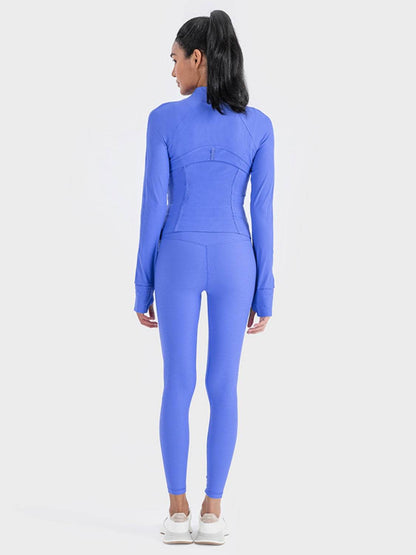 Millennia Zip-Up Long Sleeve Sports Jacket - Selvanelle