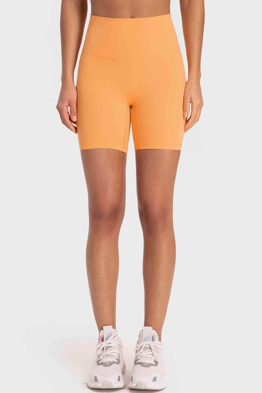 Millennia Staying Cozy Wide Waistband Biker Shorts For Comfort - Selvanelle
