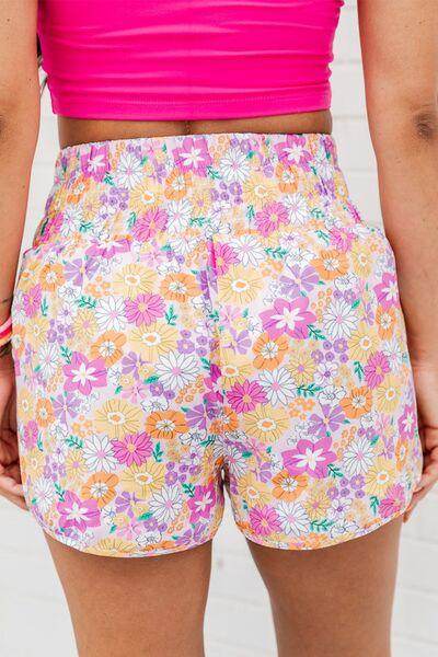 Printed High Waist Shorts for Women in Stylish Patterns - Selvanelle