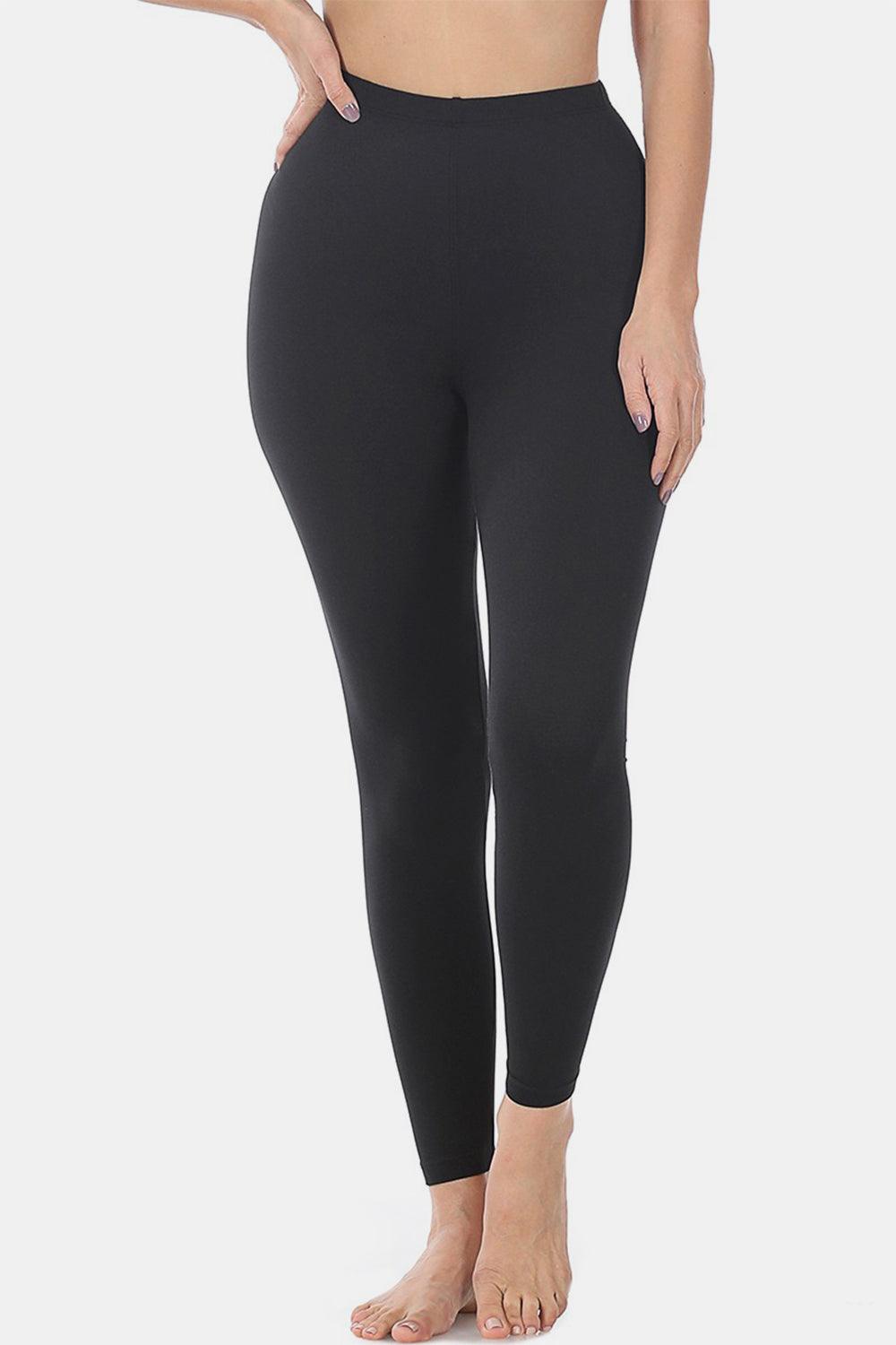 Zenana Premium Microfiber High Waist Leggings for Women