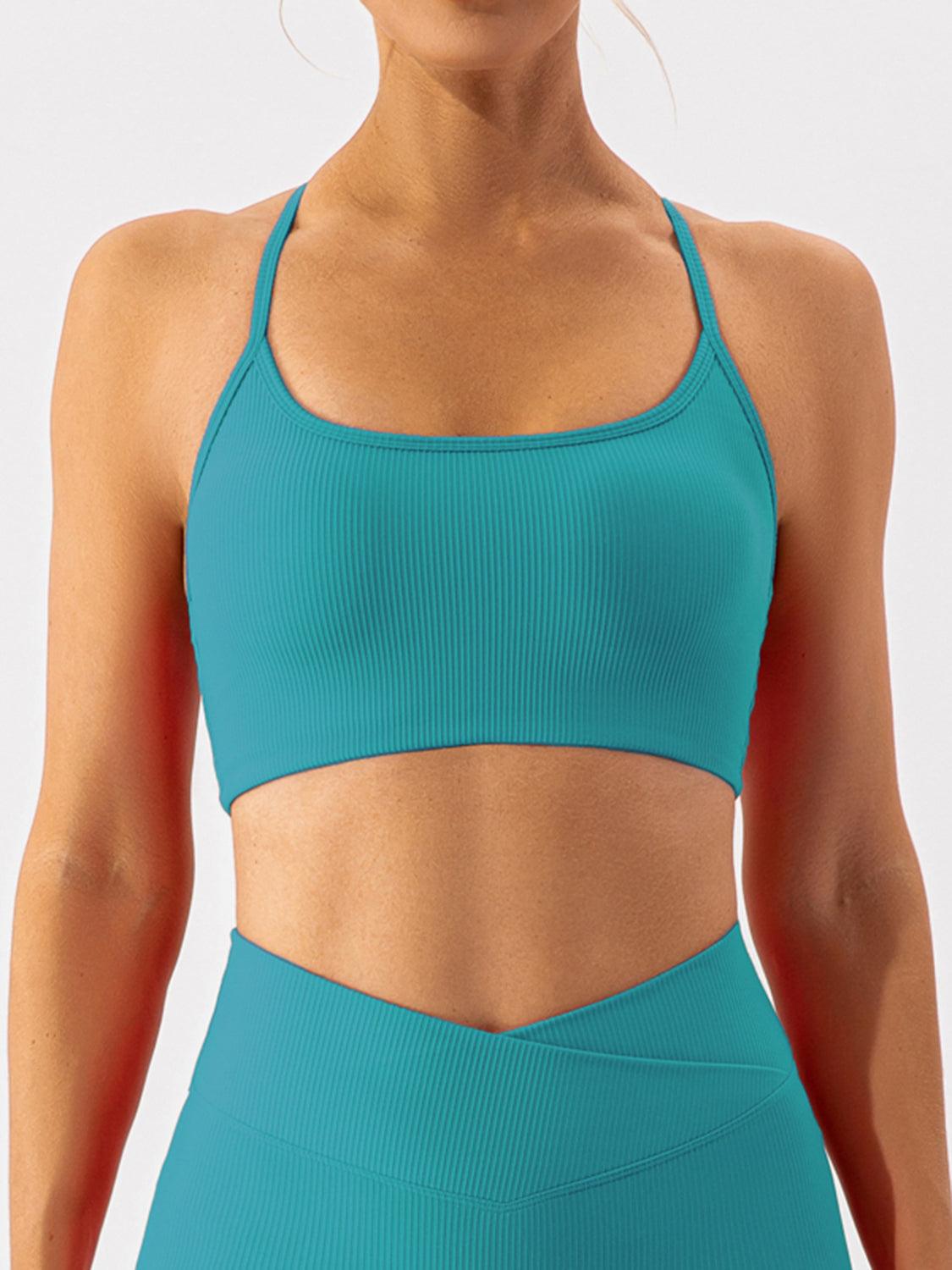 Spaghetti Strap Active Bra for Comfortable Everyday Wear