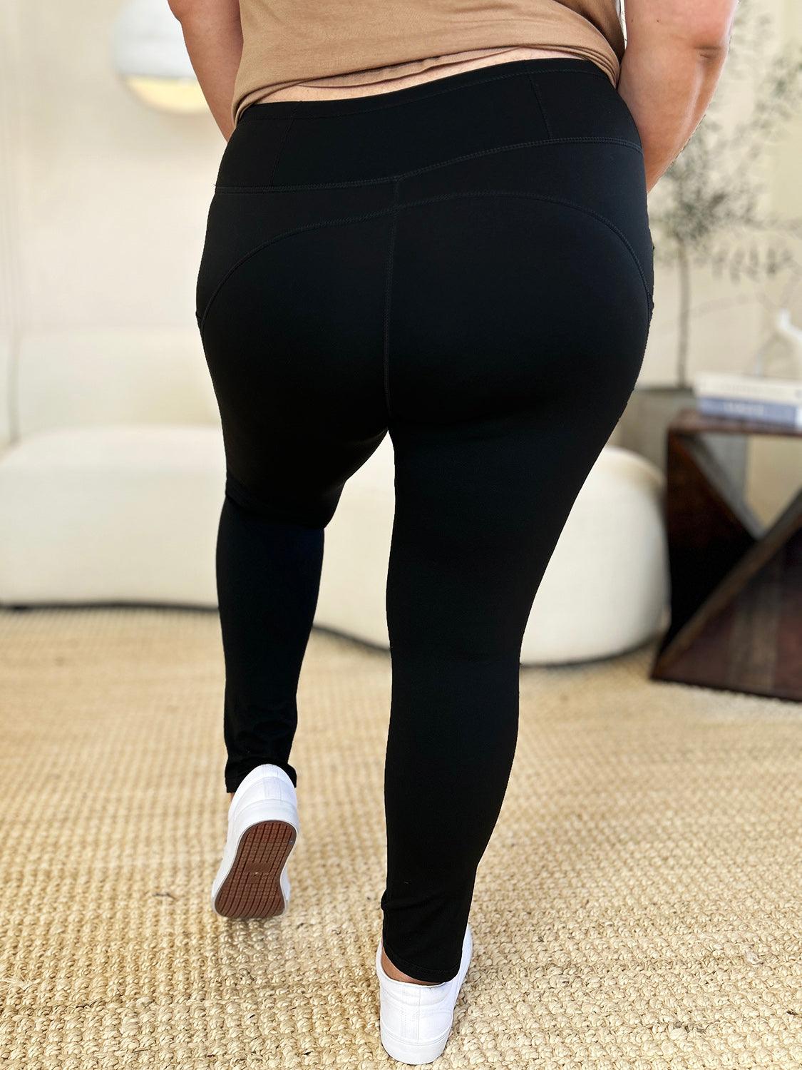 Wide Waistband Sports Leggings for Comfortable Fit