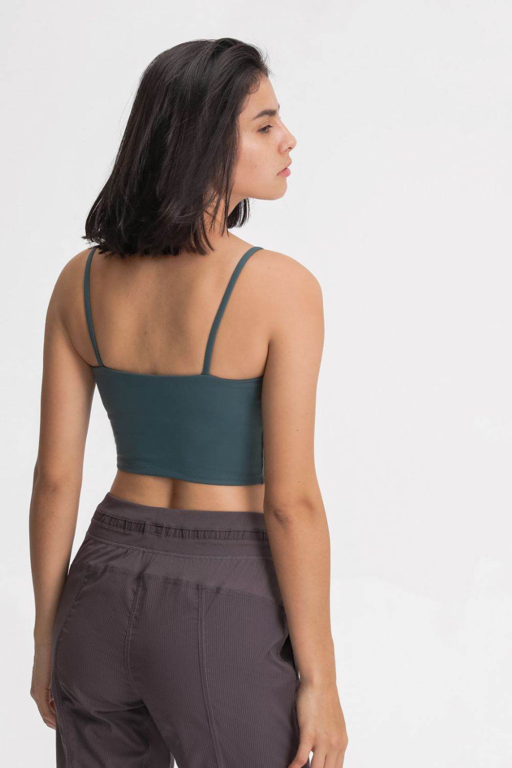 Millennia Feel Like Skin Scoop Neck Sports Cami - Selvanelle