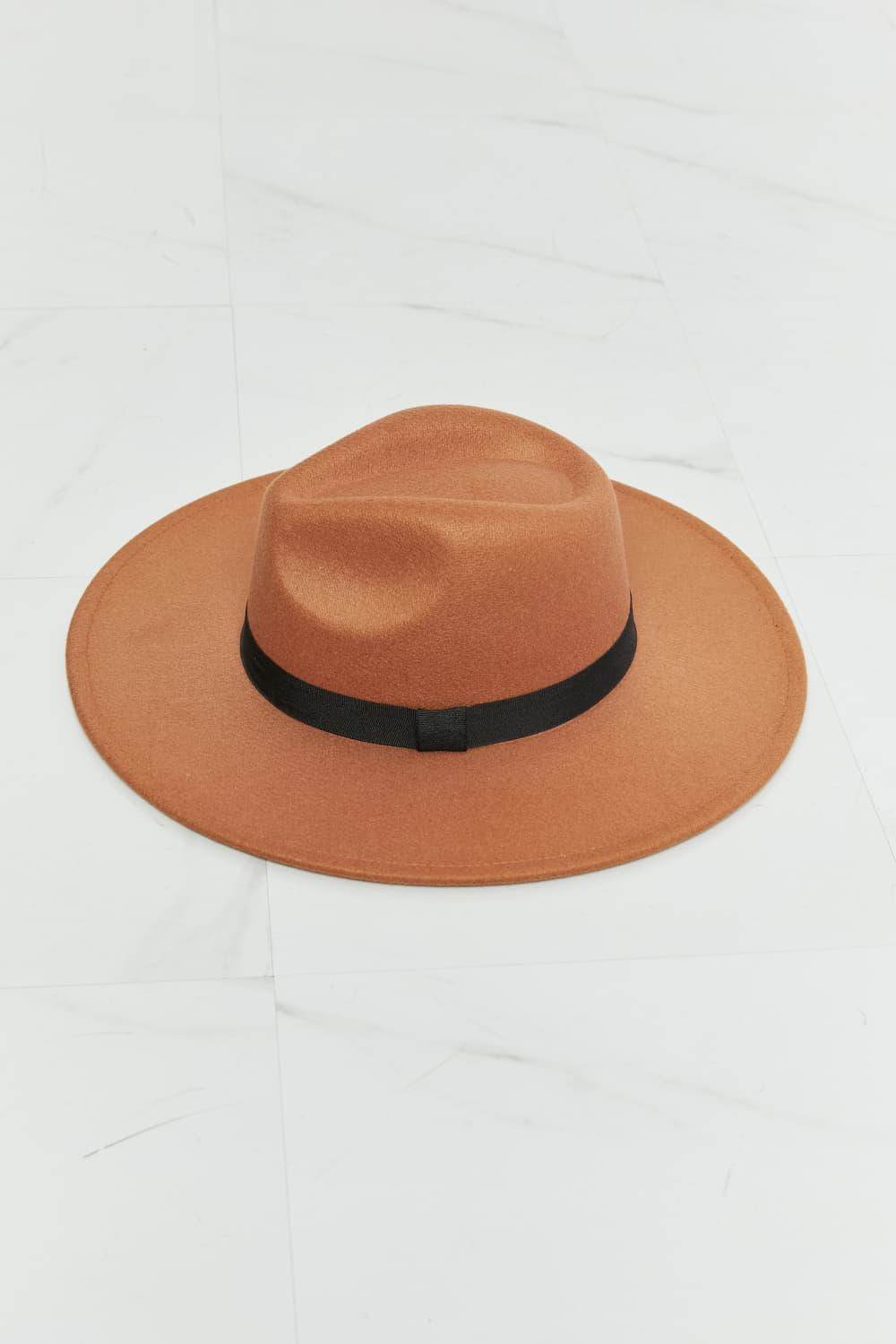 Fame Enjoy The Simple Things Fedora Hat for Women - Selvanelle