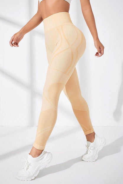 Wide Waistband Long Active Pants - Selvanelle