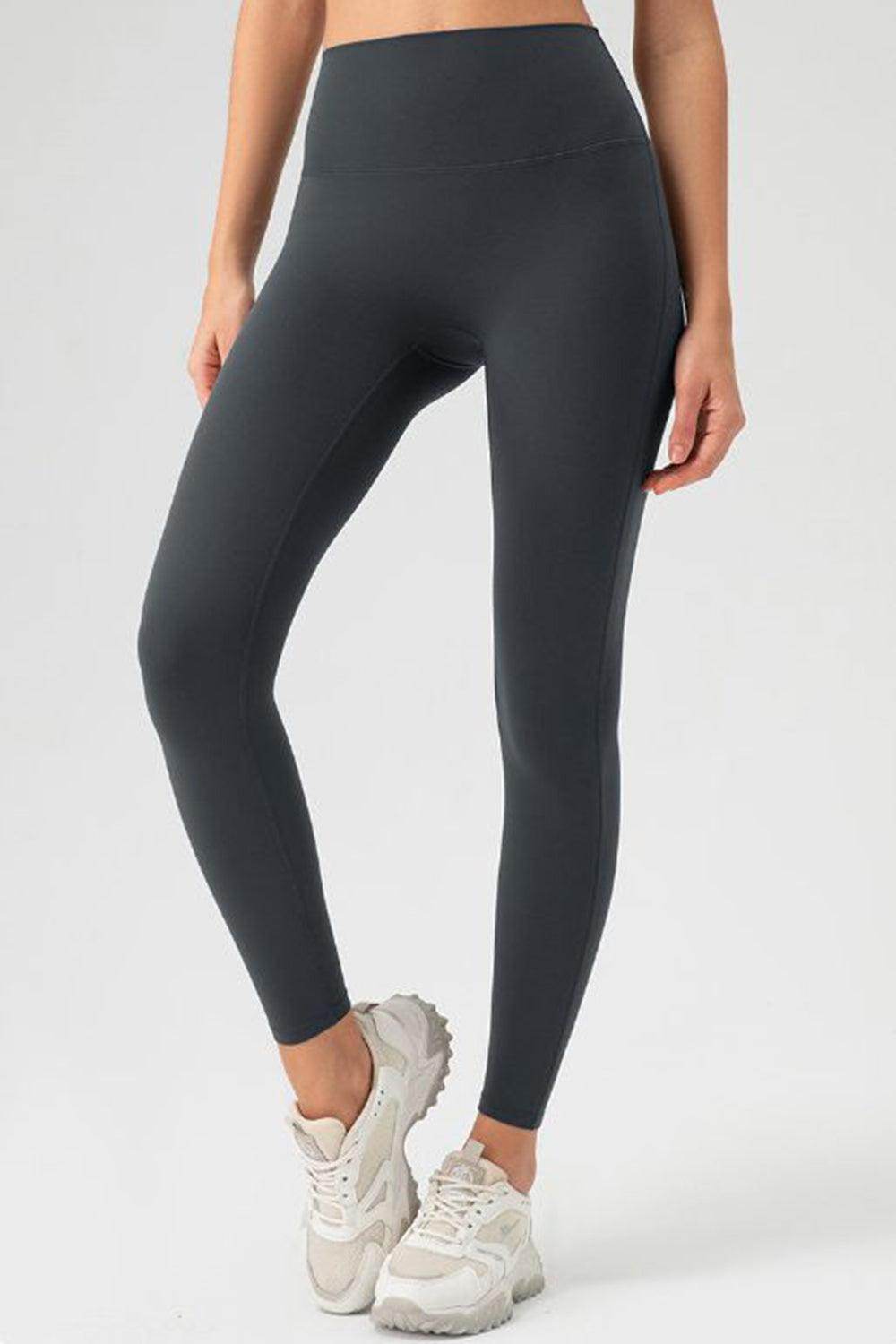 High Waist Skinny Active Pants for Comfort and Style - Selvanelle