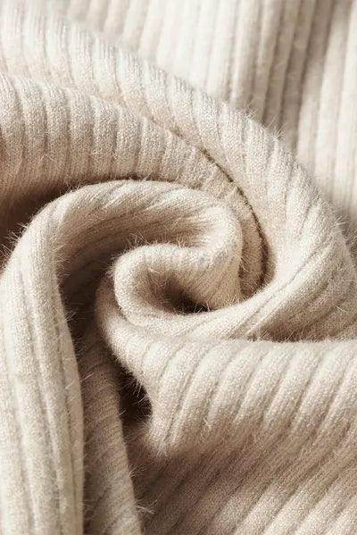 Mock Neck Long Sleeve Sweater for Women Comfortable Fit - Selvanelle