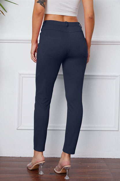 StretchyStitch Pants by Basic Bae for Comfort and Style - Selvanelle