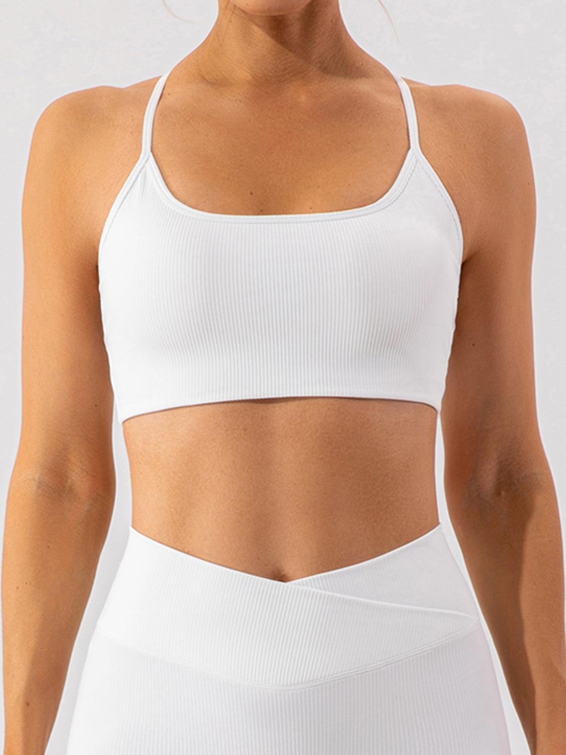 Spaghetti Strap Active Bra for Comfortable Everyday Wear